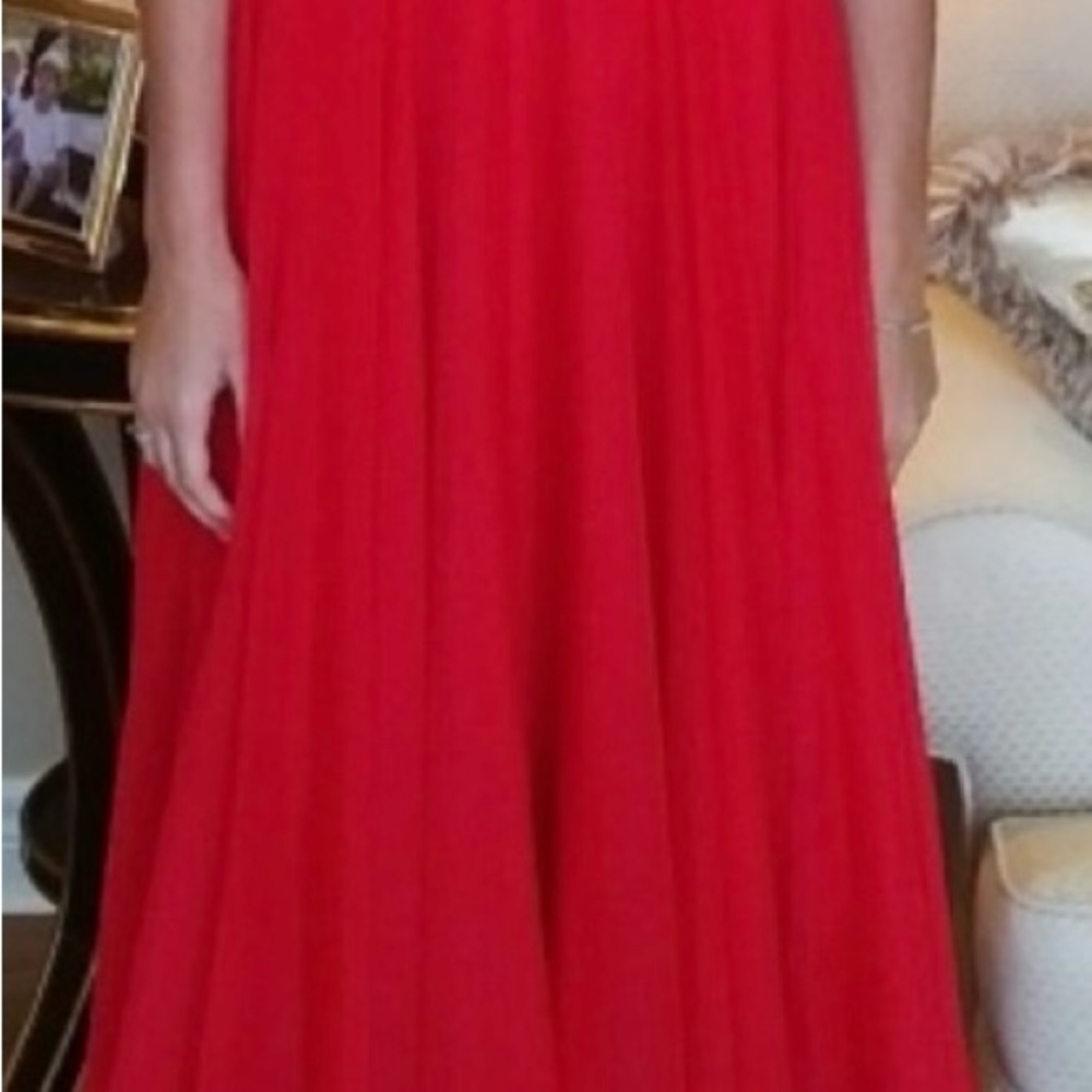 Elegant Red Gown